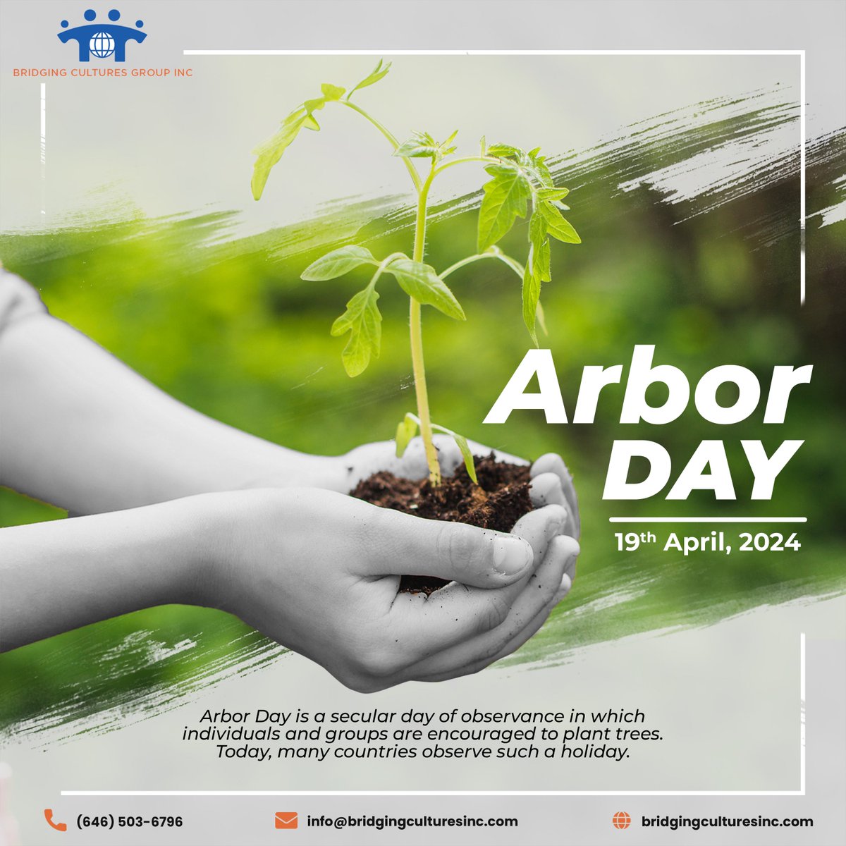 Happy Arbor Day! 🌳 Today, we honor the vital role trees play in our ecosystem and our lives. Let's celebrate by planting trees and promoting green initiatives in our communities. Together, we can foster a healthier planet for future generations.

#BCG #DEI #ArborDay #PlantATree