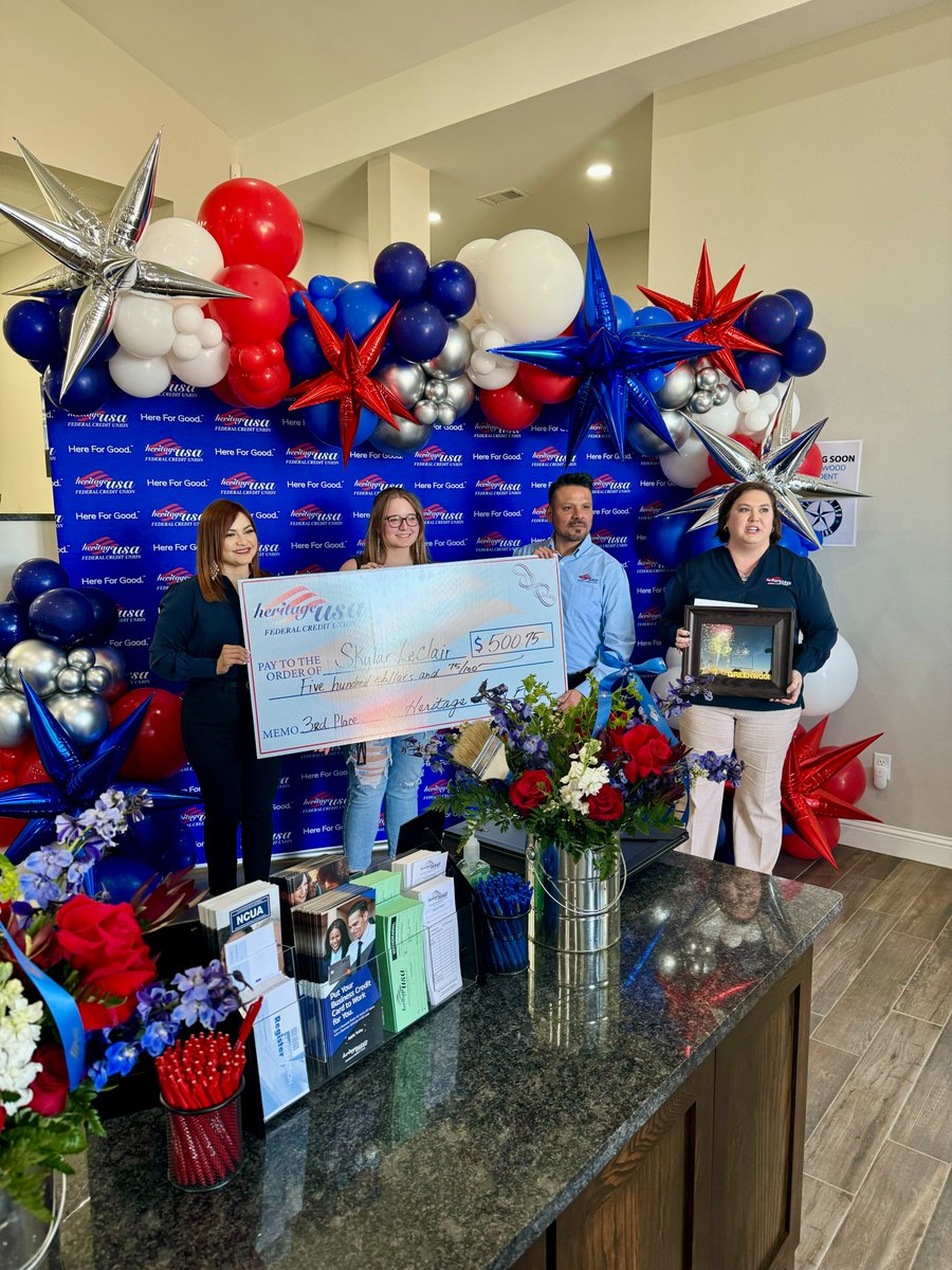 Congratulations to Heritage USA Federal Credit Union on their ribbon-cutting ceremony for their brand new facility in the Greenwood community!