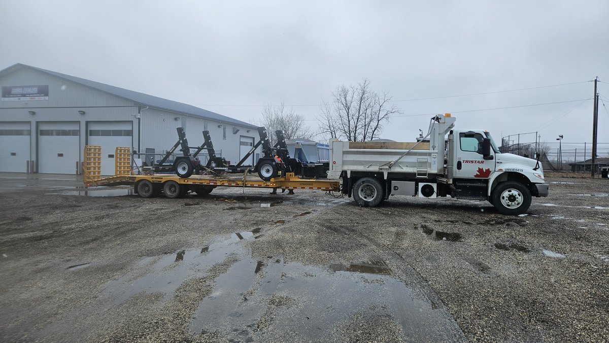 We would like to thank Tristar electric inc (a division of Aecon on the purchase of these new Felling Trailers, Inc. FT8R reel trailers. #quereltrailers #fellingtrailers #ReelTrailer #haulmore #aecon2024 #tristarelectric