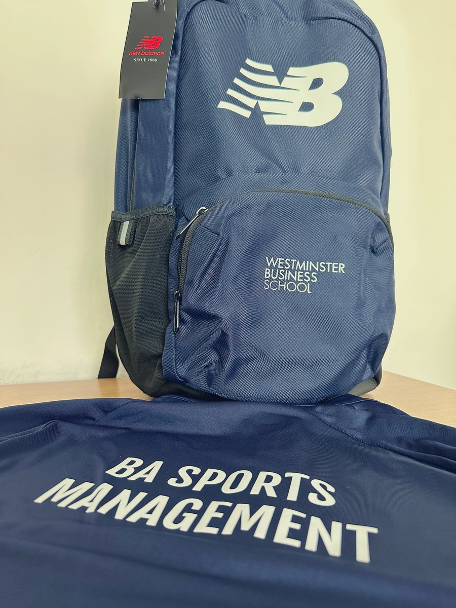 clivecastillo_'s tweet photo. Loving the new @NewBalanceUK merchandise for our @UniWestminster @uw_wbs and Sports Management Students 😍👕💙 https://t.co/3TBYE51S3I