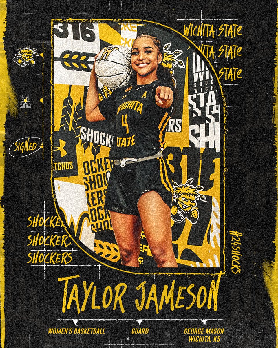 She's coming 𝗛𝗢𝗠𝗘!🌾 'Taylor making her way back to Wichita State is a game-changer for our team! Her toughness, tenacity and competitive drive are unmatched, and I have no doubt that our fans are going to be blown away by her skills on the court.' -@terrynooner
