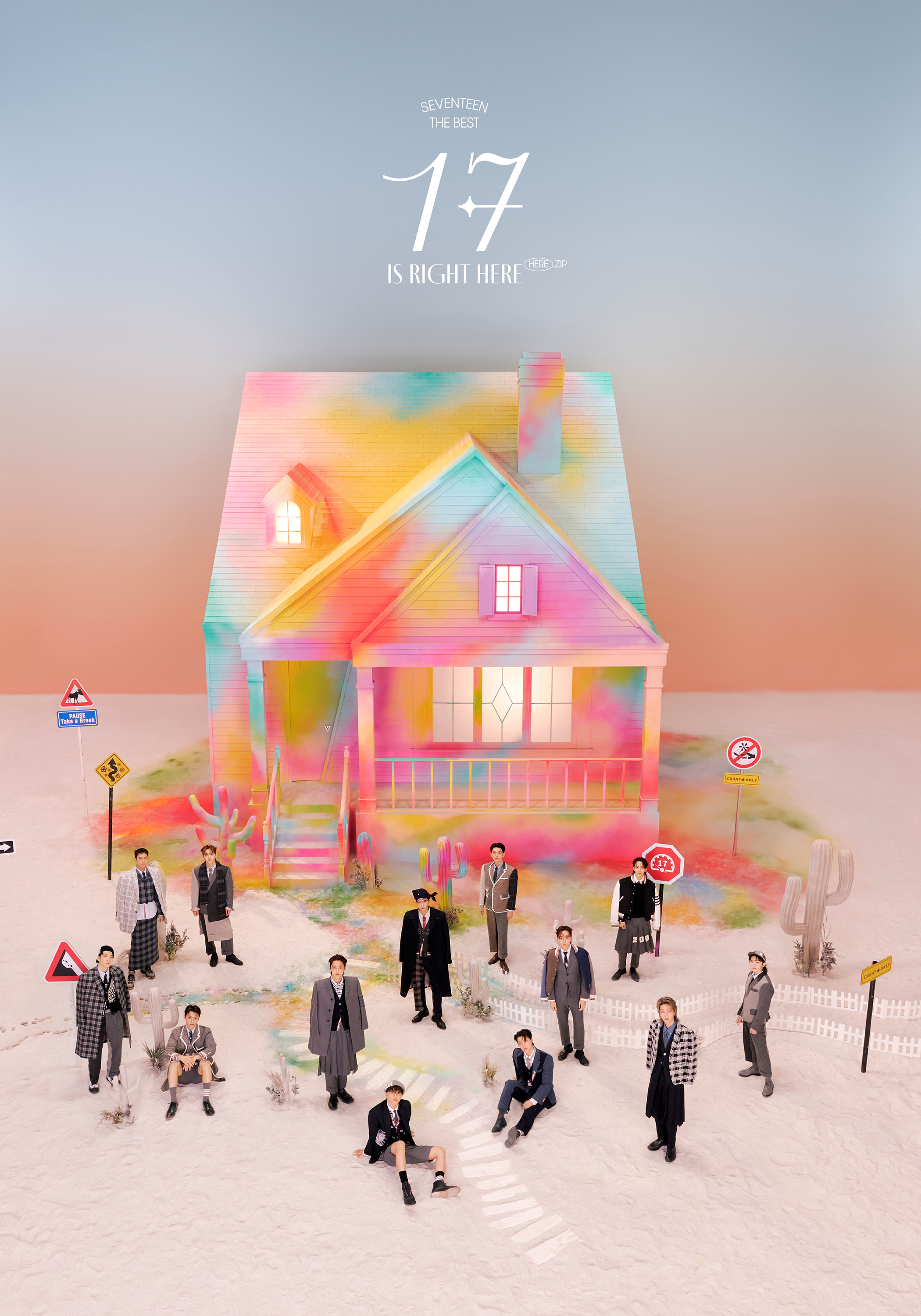 SEVENTEEN - 17 IS RIGHT HERE / SEVENTEEN BEST ALBUM(Deluxe Ver.)