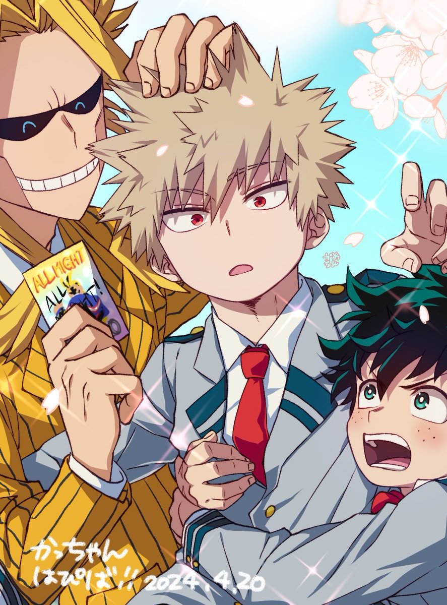 爆豪勝己 ,緑谷出久 「かっちゃんお誕生日おめでとーー!!!!! 」|