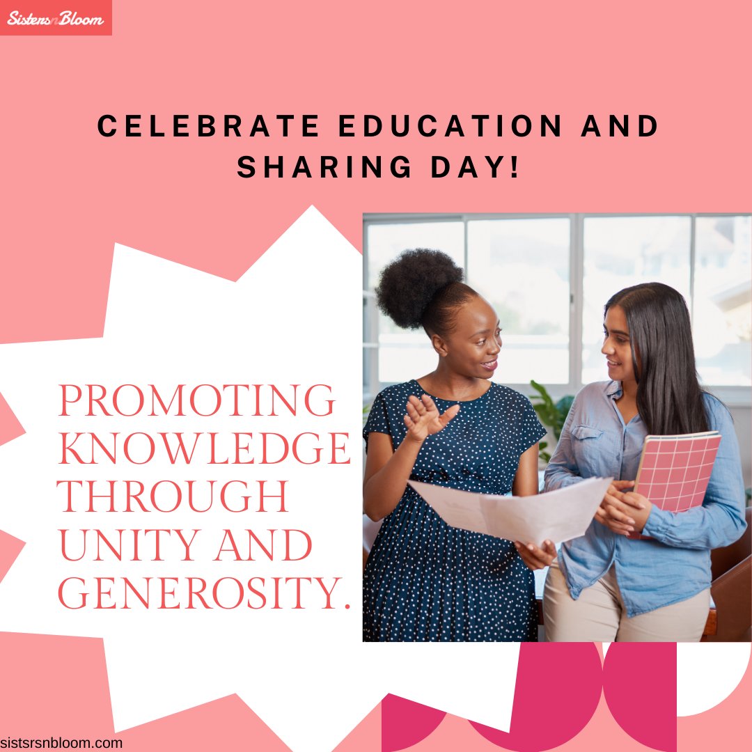 Research shows that for every extra year of education, a girl receives, her future income can increase up to 25 %. Visit ow.ly/uUk550RhIky  where we're committed to providing opportunities that empower girls. 
#SistersNBloom #TheFutureisFemale  #ShareTheKnowledge