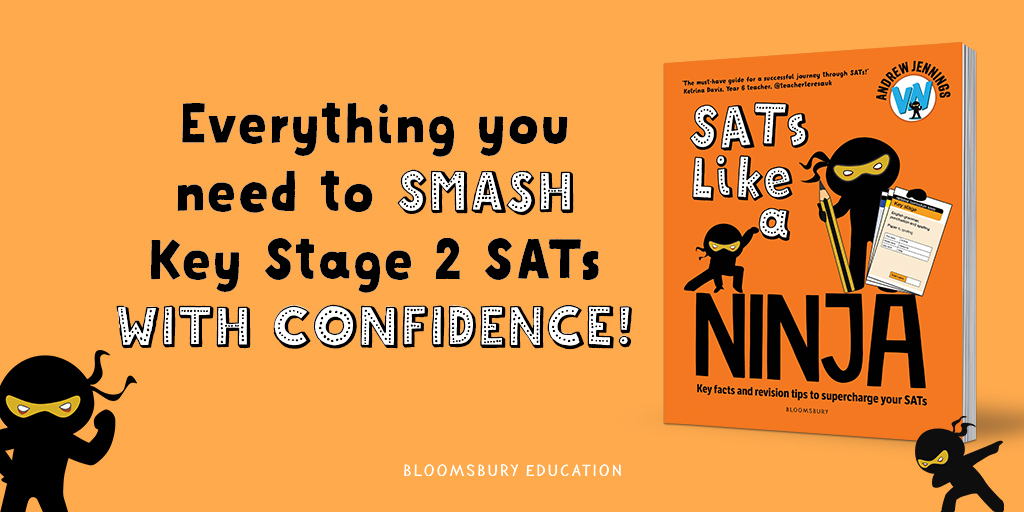 📖 Help your child conquer KS2 SATs like a pro with #SATsLikeaNinja by @VocabularyNinja! From maths to SPaG, this guide has it all 📝. Say goodbye to exam jitters! amzn.to/3RvP2Do #SATsSuccess #KeyStage2 #StudySmart