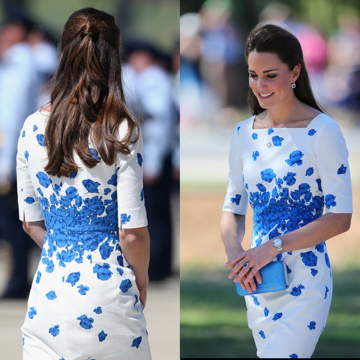 Gorgeous Princess Catherine arriving at the Royal Australian Airforce Base at Amberley on 19 April 2014 in Brisbane, Australia. 
#PrincessofWales #PrincessCatherine #CatherinePrincessOfWales #TeamCatherine #TeamWales #RoyalFamily #IStandWithCatherine #CatherineWeLoveYou