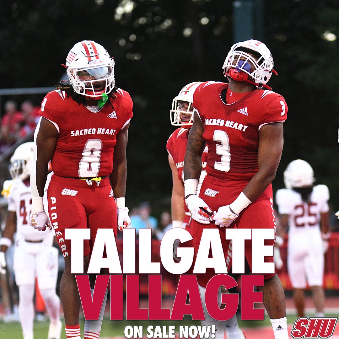 It's time ⏰ Tailgate Village passes for @SHU__Football are on sale now‼️ Purchase ⤵️ tinyurl.com/2d7r6nl7 #WeAreSHU