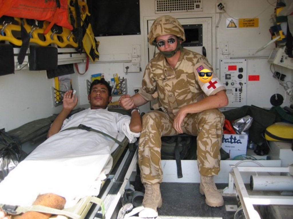 My time on the ambulances in Iraq remains the defining moment of my career. It crosses my mind most days. It wasn’t just about those we saved or lost… it was about daily acts of compassion and offering comfort no matter what. 2003 made me a better man. #Humanity #compassion
