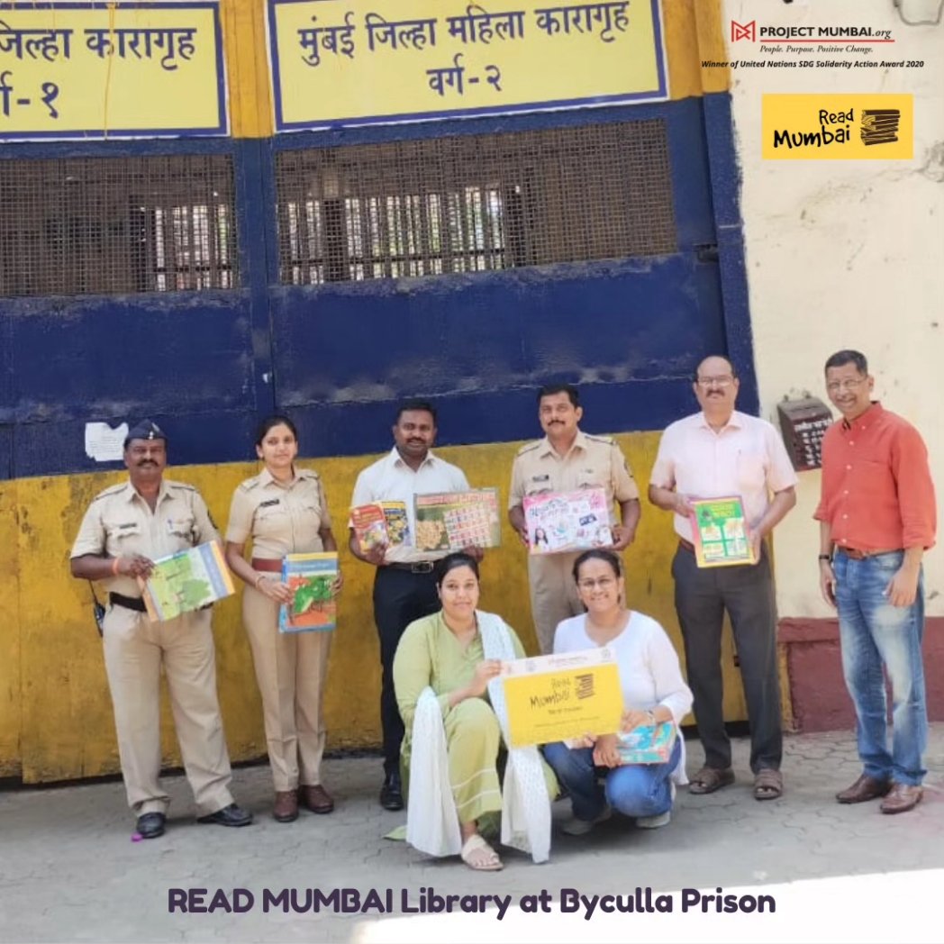 Snapshot 📸 Turning Pages, Changing Lives: Project Mumbai's Read Mumbai Journey to Byculla and Arthur Road Prison, where 800+ donated books by citizens are opening doors to a new world for inmates. Embracing a culture of reading to spark behavioral change.