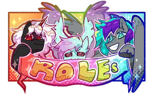 Server Roles Banner Commissioned by @SadSappySucky ft. Asta and Wubzy! 💕 ✨