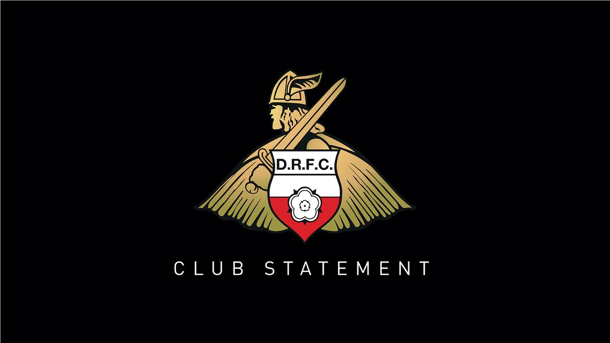 drfc_official's tweet photo. A club statement following changes to FA Cup replays

Read ⬇️
https://t.co/fKT8OlGP8S

🔴 #drfc ⚪️ https://t.co/5R53d2UPrG