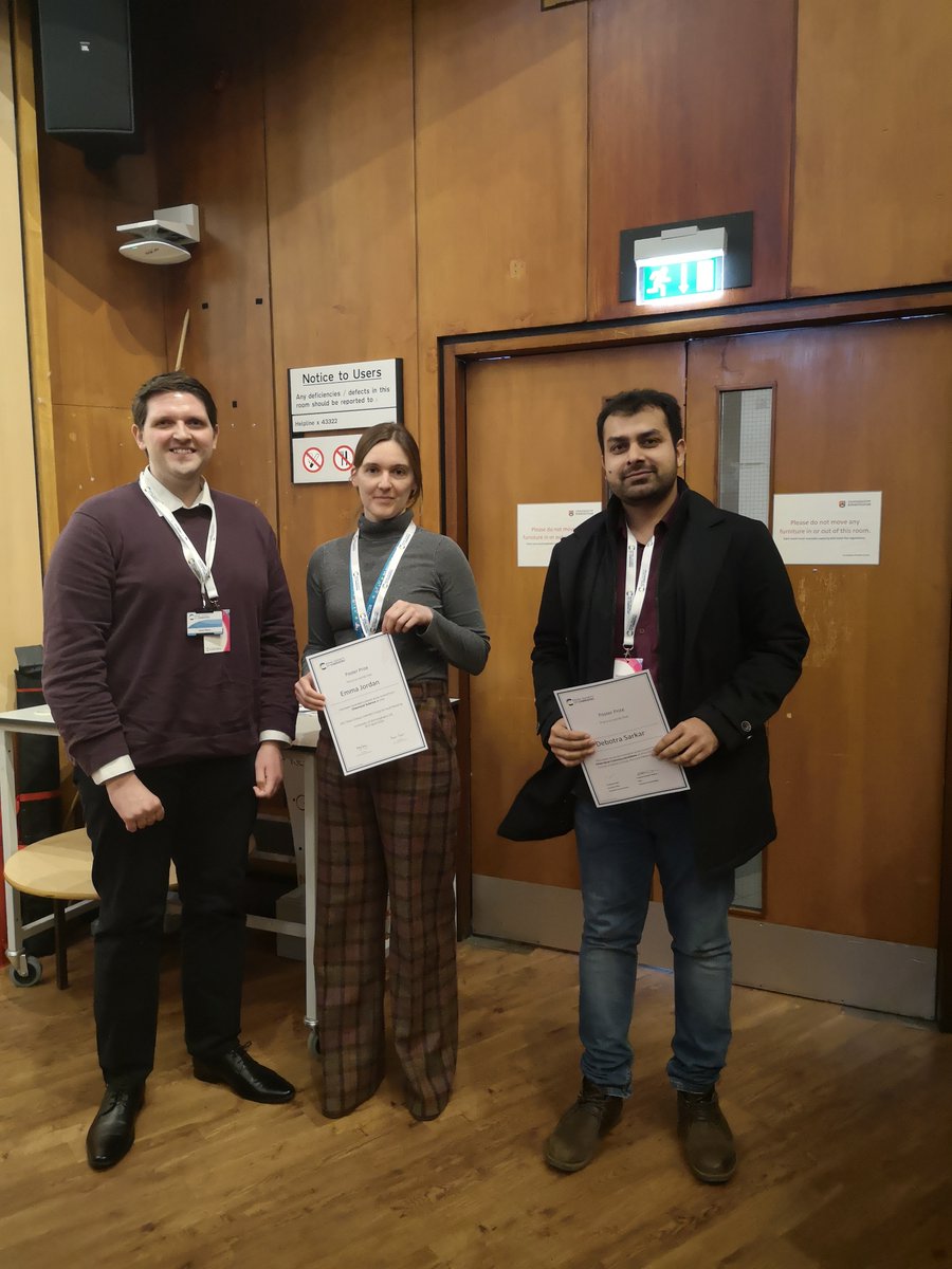 Congratulations to Emma Jordan, the winner of the <a href="/ChemicalScience/">Chemical Science</a> sponsored poster prize awarded recently at the RSC Main Group Chemistry interest group meeting  held at the University of Birmingham 🎉🥳