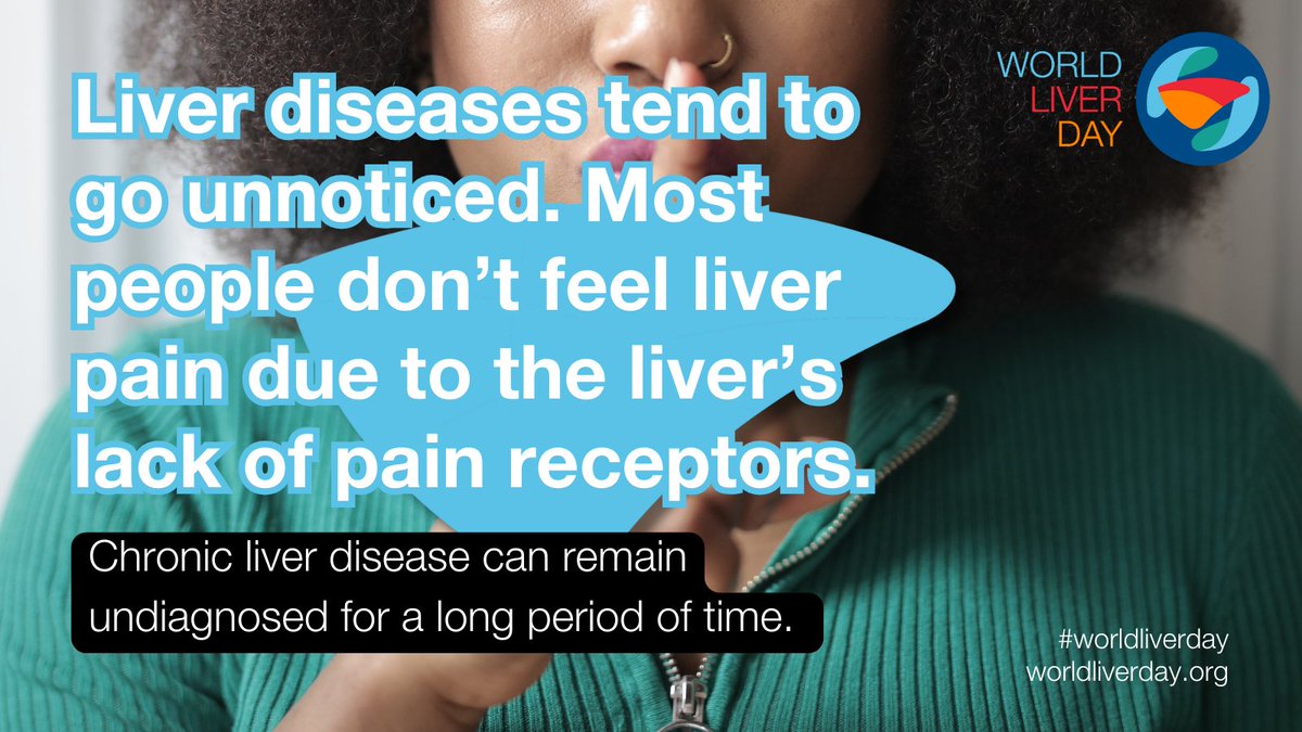 On #WorldLiverDay, let's remember the importance of early detection.🔍 Regular #screenings can help catch liver diseases in early stages when treatment is most effective. Check out the official campaign website 👉 bit.ly/3KWNA8O. @WorldLiverDay 🌎 #EUNewsline