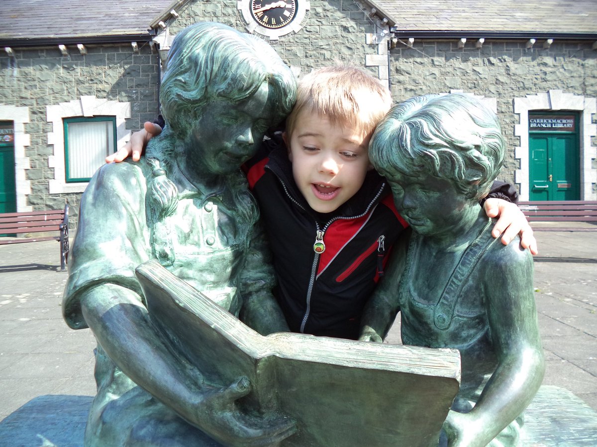 One of my favorite photos of our son. This is in Carrickmacross, Ireland (from where many of my mother-in-law ancestors hail). Photo from on this date 10 years ago (April 19, 2014) ☘️ @TourismIreland @GoToIrelandUS @MonaghanTourism