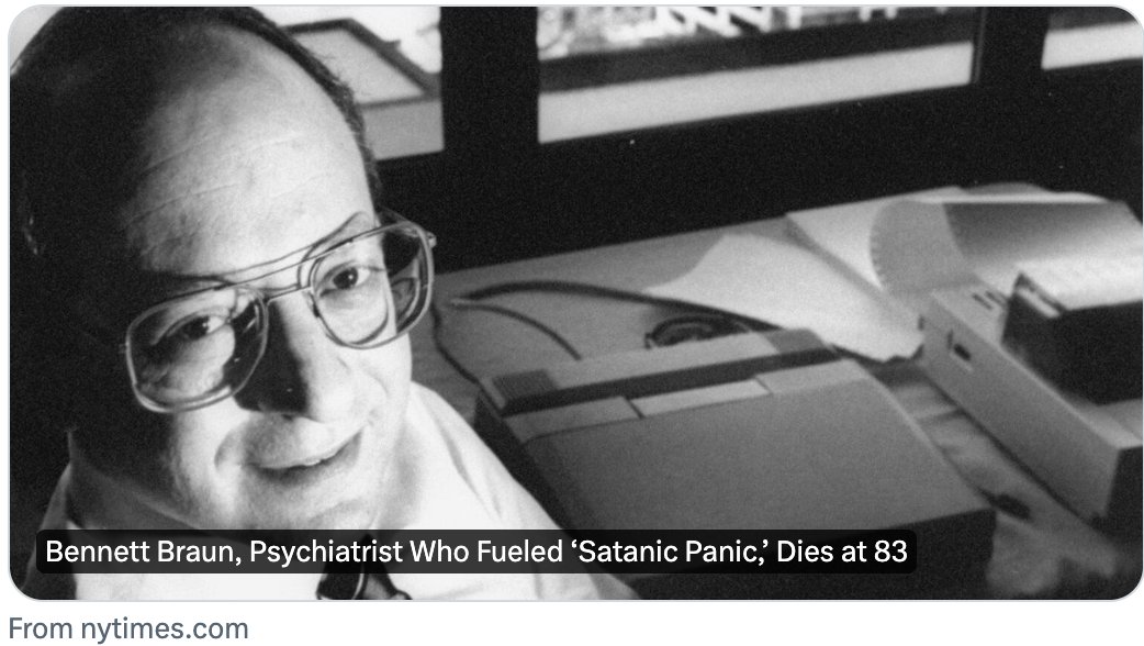 In the 1970s, the field of psychiatry went mad, latching onto a completely pseudoscientific theory about repressed memories. The “recovered memory movement” spawned two monsters: the multiple personality disorder epidemic and the Satanic Panic. These epidemics ruined lives and…