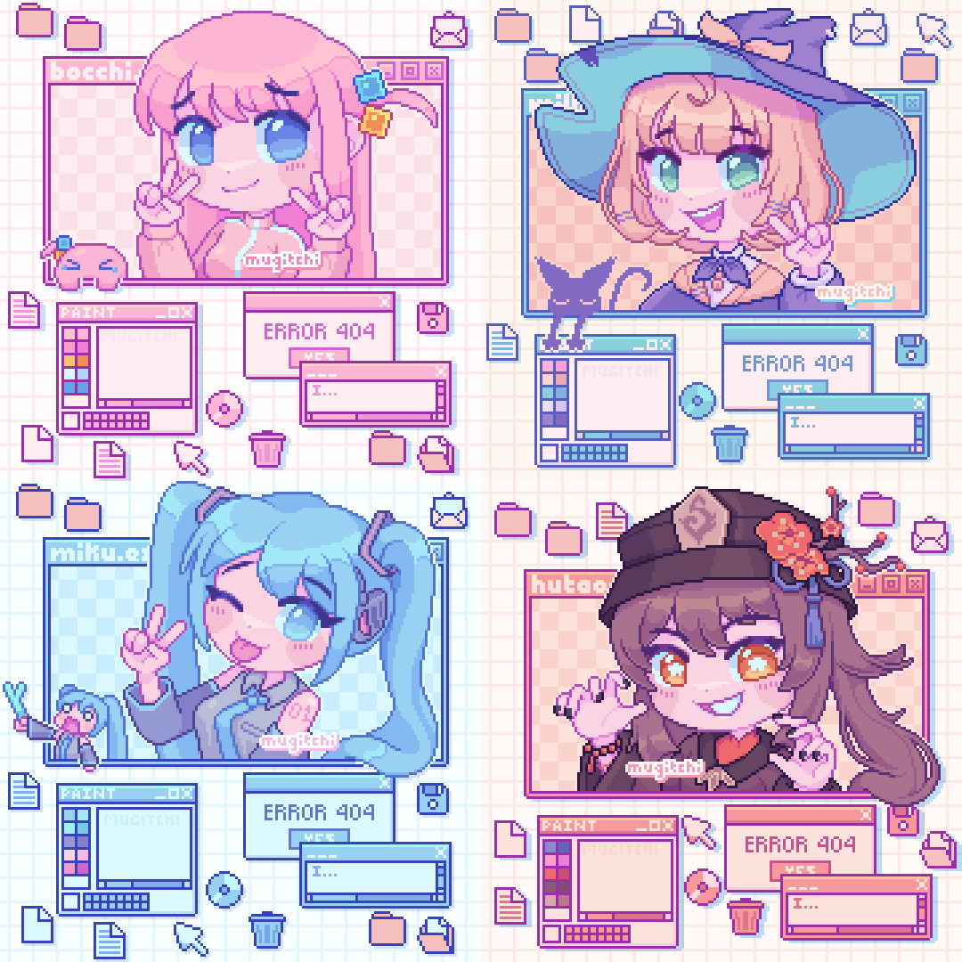 mugitchi's tweet photo. eyooo art raffle thingyy!! prize is smth like this! 
- deadline is prolly 1 week :0 
- like follow rt !!! https://t.co/204Xjr1e3d
