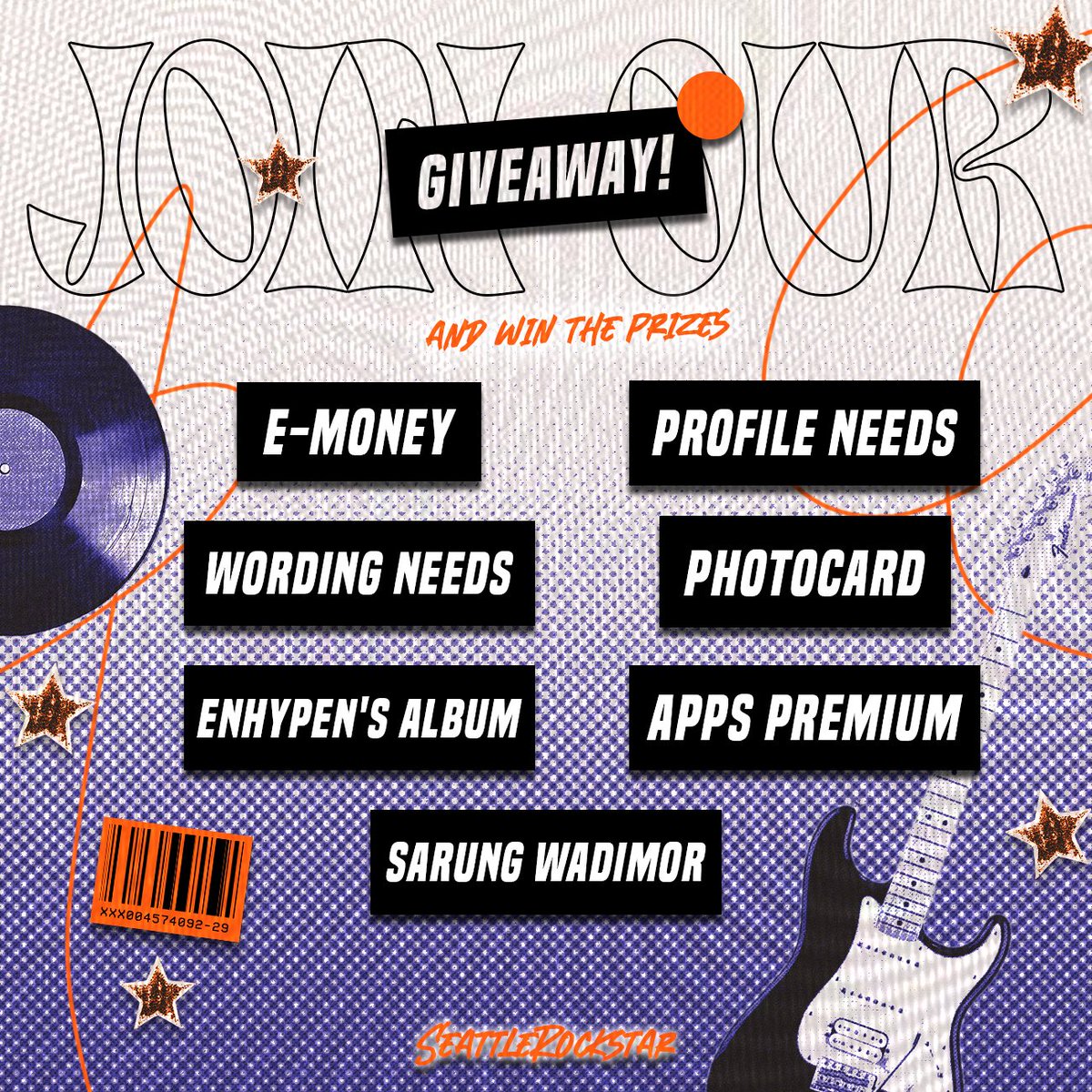 SeattleRockstar's tweet image. ㅤ          ㅤ
The golden opportunity, alas, shall not be missed. We have prepared many baskets of gifts for this celebration. By following the rules, the prizes are waiting to be claimed. With any luck, the God of Fortune shall cast their favor upon you.
ㅤ