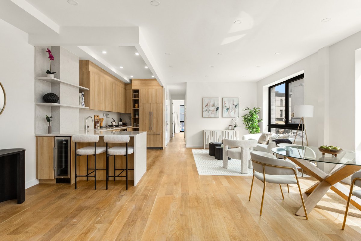 📍658 Washington Ave, #1, Brooklyn NY
$2,095,000
__
Introducing this brand-new, corner condo with sun-drenched interiors and a prime Prospect Heights address: a full-floor 3-bedroom, 2-bathroom home boasting a private-keyed elevator landing, and a private rooftop cabana with a