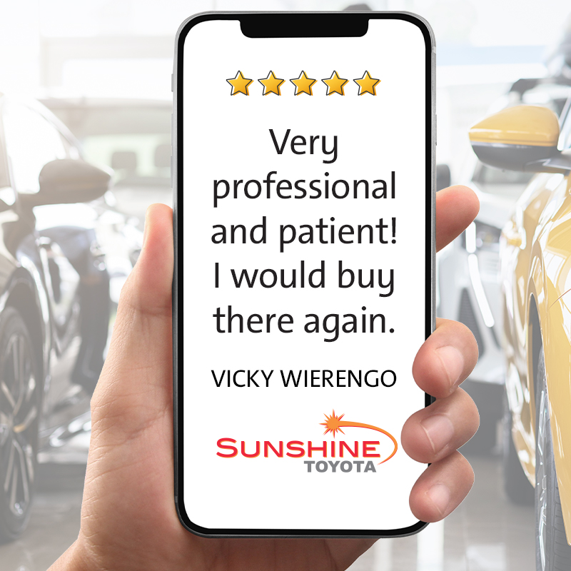 🤗 It's #FeelGoodFriday and we want to thank all of our customers in the Greater Battle Creek area. We appreciate your praise! 👏 #sunshinetoyota #toyota #carsforsale