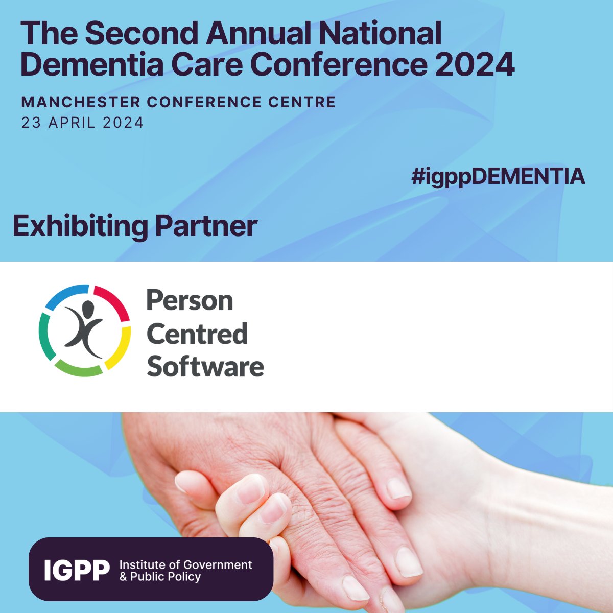 We are delighted to announce that Person Centred Software is an Exhibiting Partner at The Second Annual National Dementia Care Conference 2024.

Find more information here: hubs.ly/Q02trzZq0

#igppDEMENTIA #dementiacare #techfordementia #healthcaretechnology