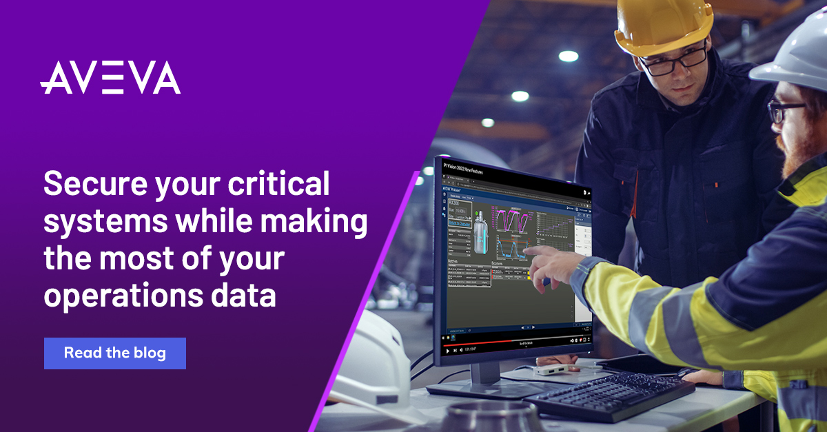 Protect your operations #data from #cybersecurity threats while optimizing #datavisualization and sharing relevant data in and outside your enterprise. Read the blog to know more bit.ly/44888UF