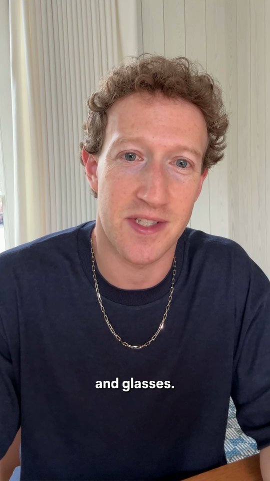 Zuck's a chain's out guy 👀