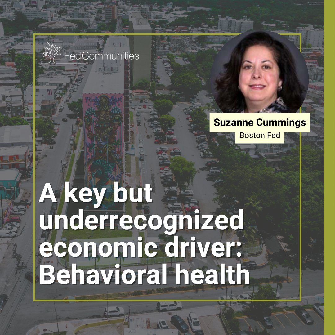 Two unlikely partners—the @newyorkfed and the @samhsagov —are teaming up in Puerto Rico to highlight and address the connection between mental health, addiction issues, and economic outcomes. Check out the story. bit.ly/448AT3U