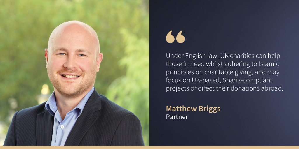 A fundamental part of Islamic faith is #CharitableGiving, but how can you ensure donations are compliant with English and #ShariaLaw? Find out more about the implications of giving in England and Wales, and how it can be done in a tax-efficient manner: bit.ly/3xGkVlp