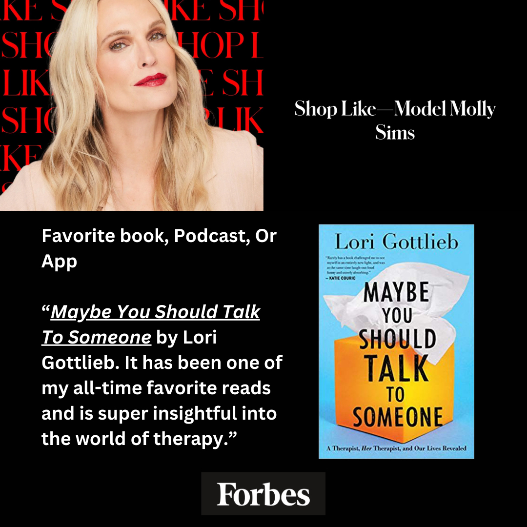 Guess what book made @mollybsims fave list @forbes 🥳🥳🤩

Maybe You Should… get a copy for the weekend? 😉