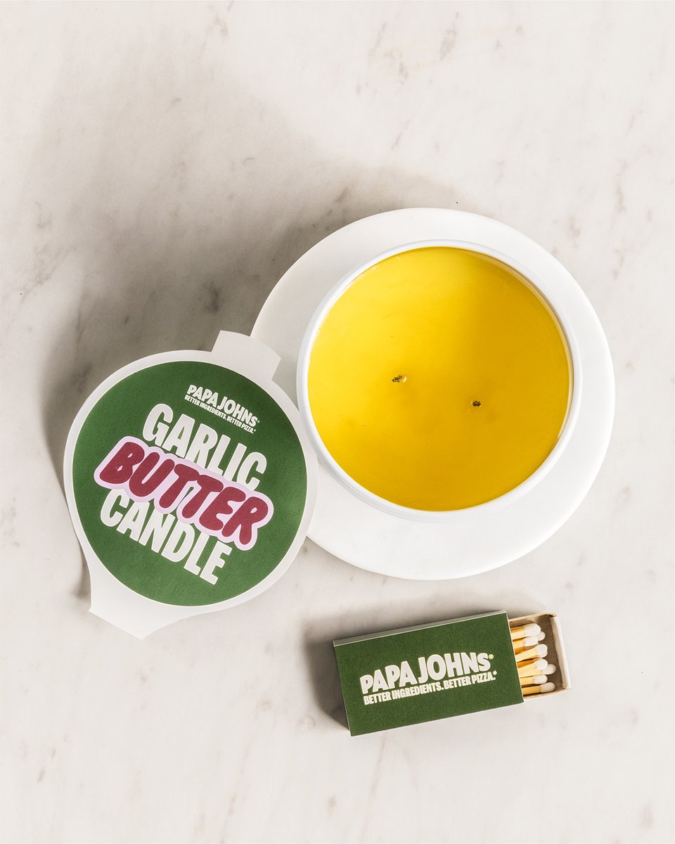 If you're not dipping into a garlic butter candle on #NationalGarlicDay, then wyd?