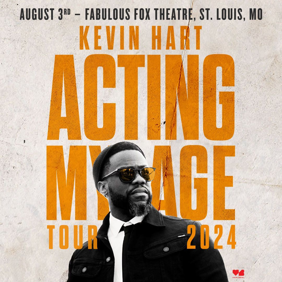 ON SALE NOW! Emmy and Grammy nominated comedian @kevinhart4real is bringing his Acting My Age tour to the Fabulous Fox on Saturday, August 3! Get your tickets TODAY! 🎟️ FabulousFox.com/KevinHartPresa…