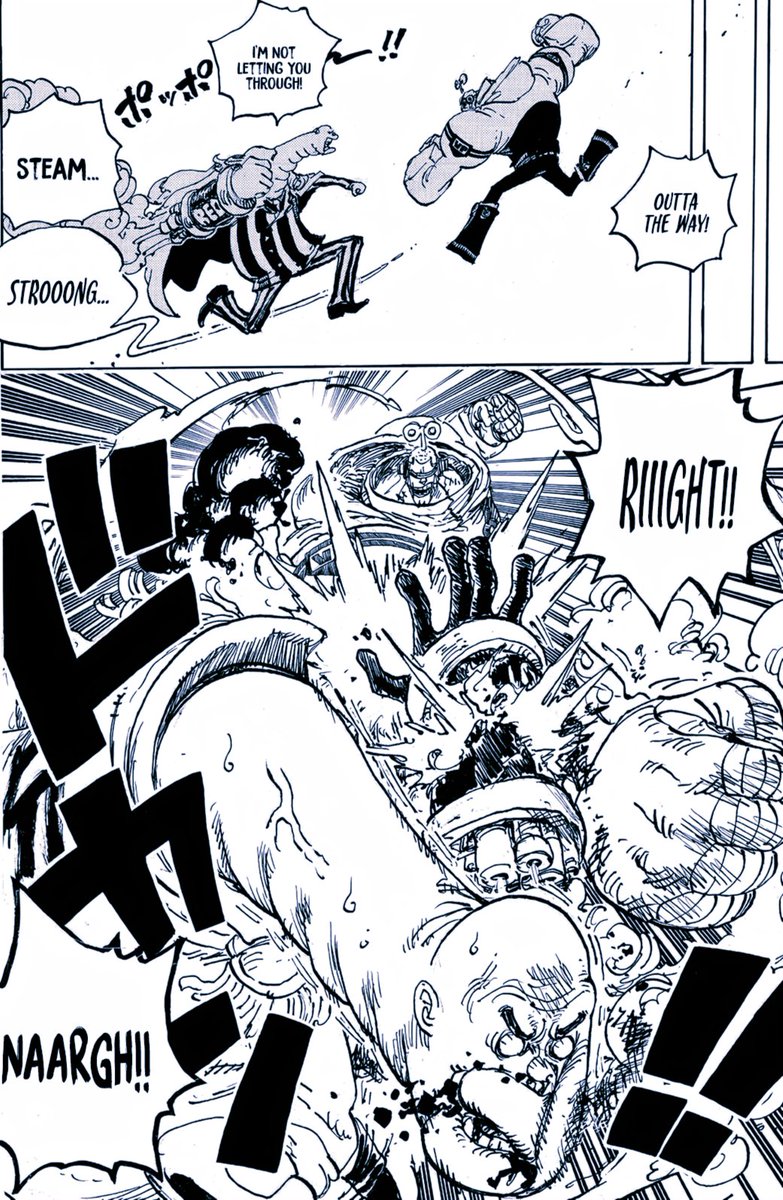 A 'STRONG' reminder that Franky can throw hands. 👊

Gigachad Franky 🗿

#ONEPIECE1112