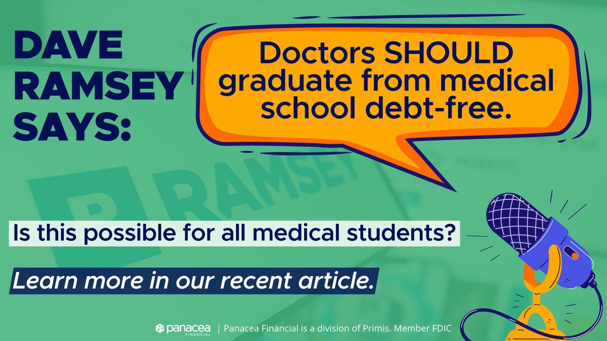 Have you seen the viral Dave Ramsey video where he explains four ways medical students can finish medical school debt-free? Do these suggestions actually work? Hear a real doctor’s opinion on these ideas: hubs.la/Q02tdk9c0. #MedTwitter