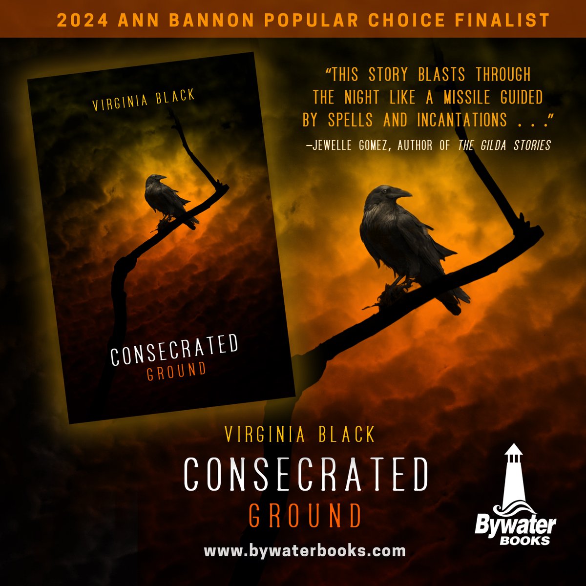 Bywater Books congratulates Virginia Black for being a 2024 Ann Bannon Popular Choice finalist. Voting opens on April 24th. To vote, you need to be a subscriber of the GCLS newsletter by 5 pm PST on April 22nd - bit.ly/GCLSNEWS #GetReadyToVote