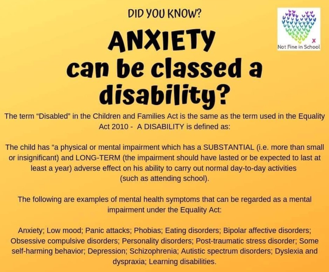 #SicknoteSunak Do you think he's familiar with Mental Health as a Disability as defined under the Equality Act?