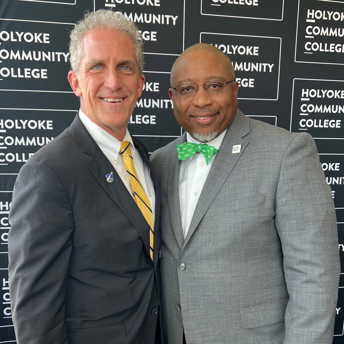 Congratulations to our friends at @HolyokeCC on the inauguration of President George Timmons,Ph.D.