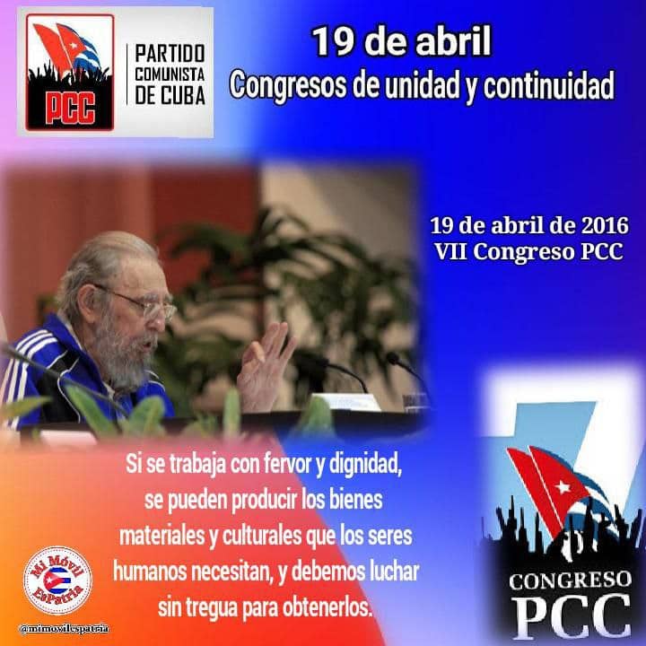 Congresos de unidad y continuidad.
#FidelPorSiempre
#Bayamo @dmebayamo 
@dpegranma @ortiz_uriarte 
@LiuskaSuros @YanetsyCubana