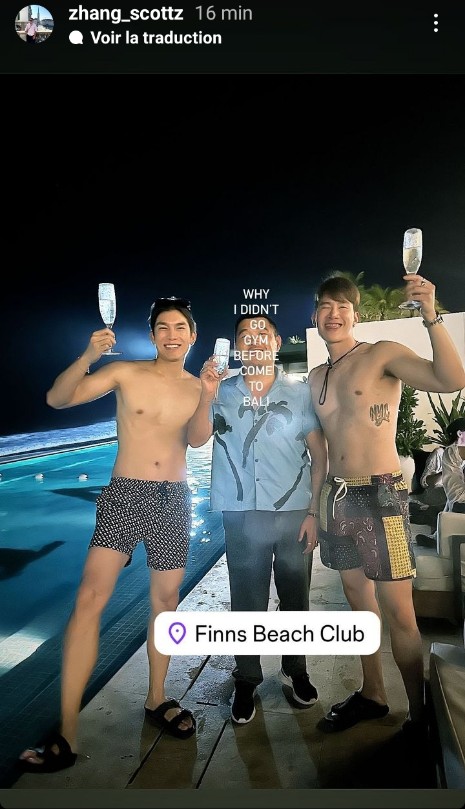 UPDATE ▶️ IGS zhang_scottz 

Have fun, guys! 🐼🌷😍

@MSuppasit @octotul
#MewSuppasit #Tul_Pakorn