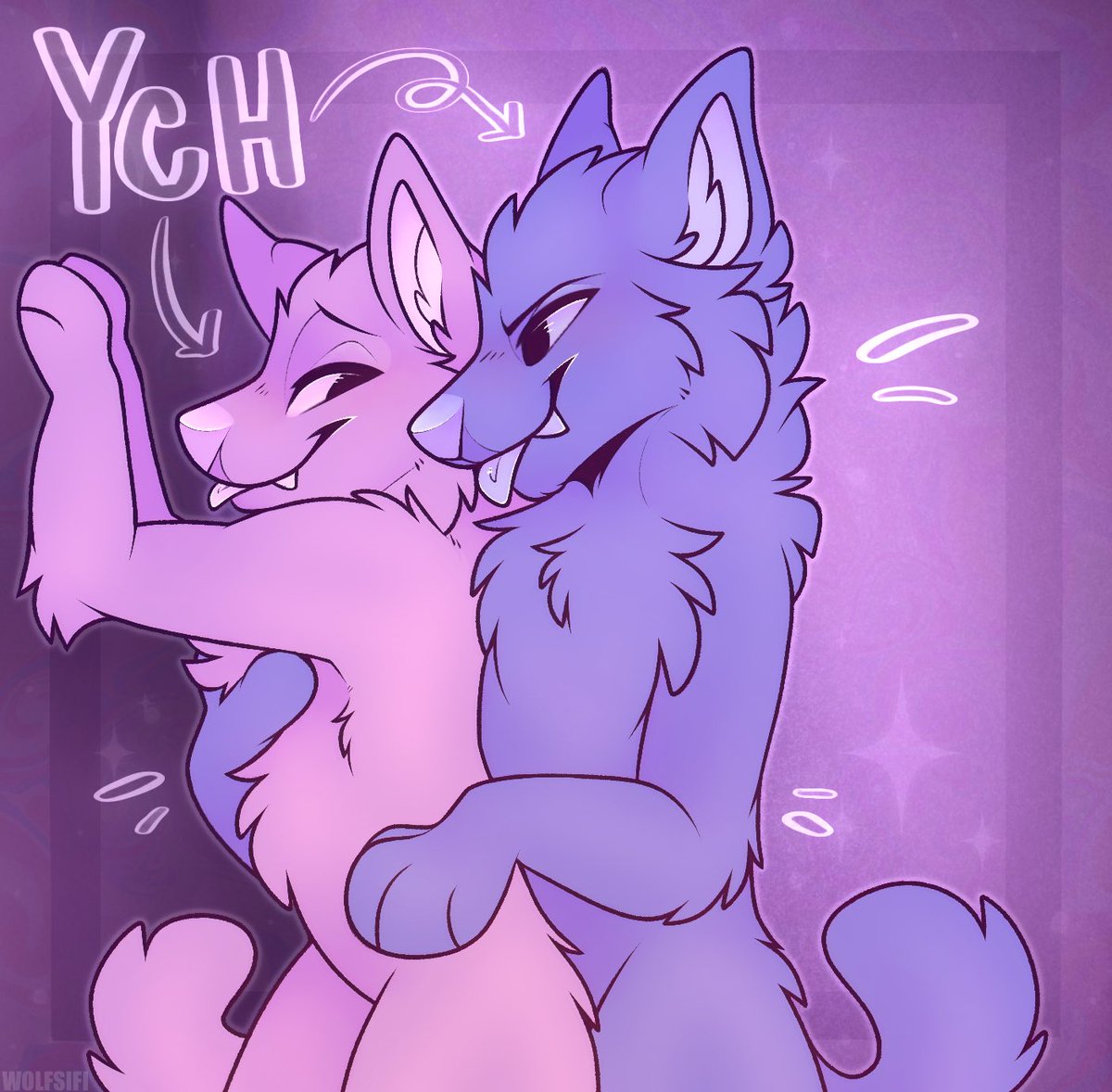 “ PINNED YA “ COUPLES YCH ❤️
(Multi slot)
-
80$ USD,PayPal only! (Thats 80$ TOTAL for the whole piece!)
No holds, must be ready to pay once claimed !
DM to claim <—
-
•Any gender
•Any species
•CLOTHING (+ fee) ‼️
•HEAVY MODIFICATIONS (+ fee) ‼️
-
(Shares.appreciated)