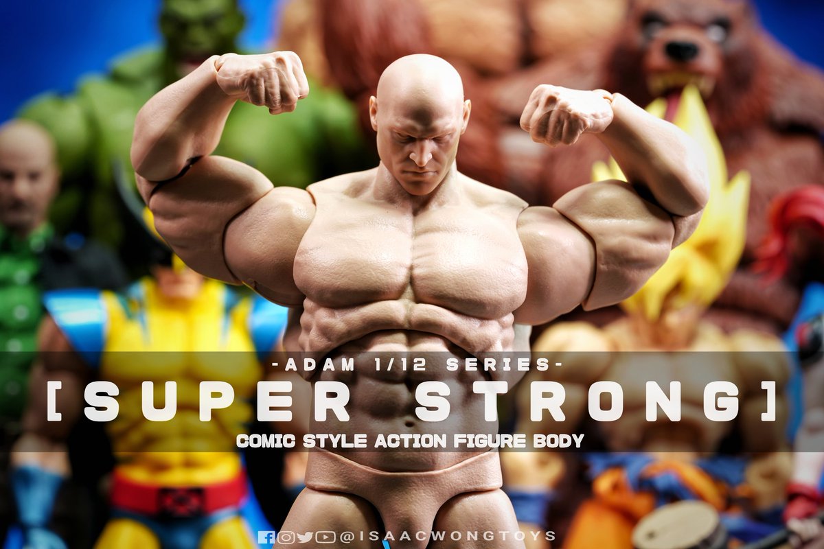 isaacwongtoys's tweet photo. [@adam_6inch ] 1/12 "Super Strong" Action Figure Body //

Full Review on my Facebook Page: ISAACWONGTOYS //

#Adam6Inch #SuperStrong #FigureBody #SHF #SHFiguarts #Mafex #Mezco #MarvelLegends #AmazingYamaguchi #Dragonball #CaptainAmerica #hulk #punisher #SonGoku #IsaacWongToys https://t.co/qA9PHrg6u9