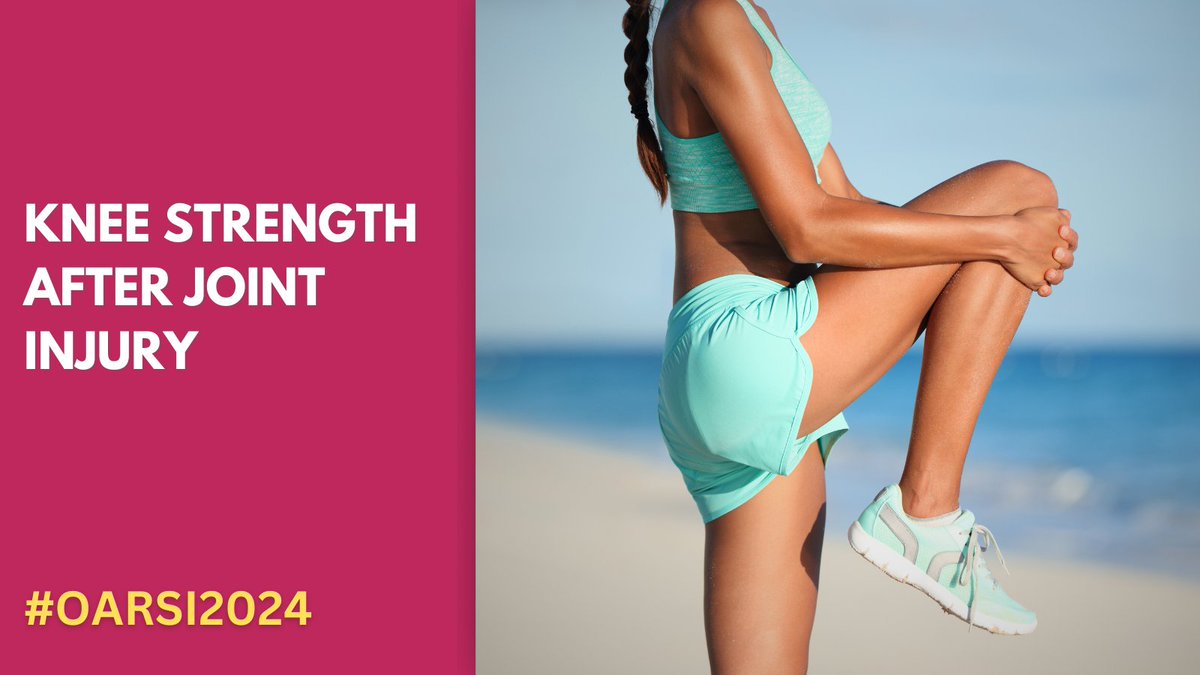 #ArthritisResearch found that active youth with knee joint injury experience a fast decline in knee strength. In the following 2 years, strength improved but did not match their uninjured peers' strength. Learn more: ow.ly/lRxs50RjqLO @JayLos18 @jwhittak_physio