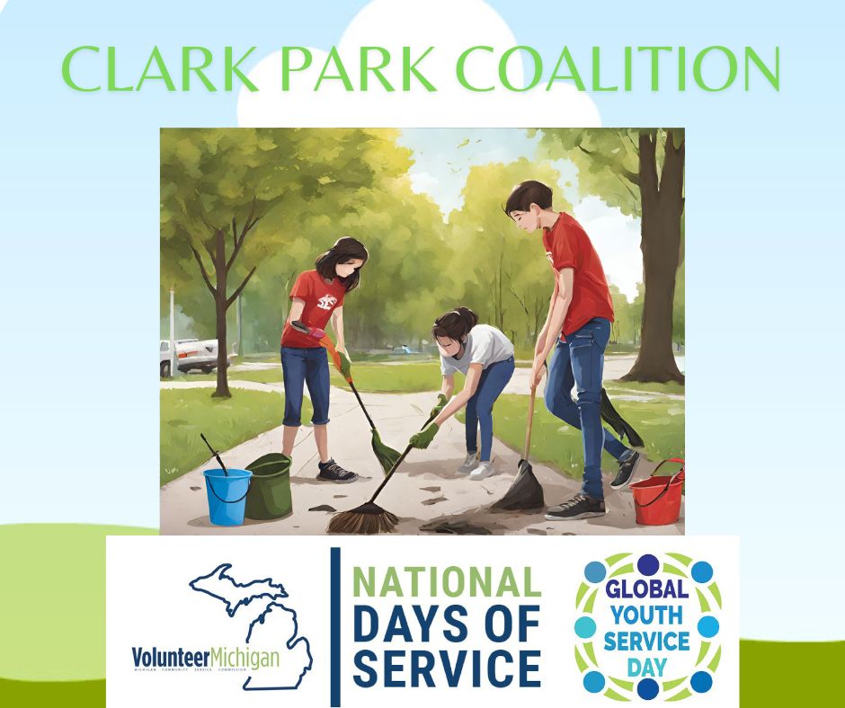 The MCSC is proud to support the Clark Park Coalition's Global Youth Service Day Project! #VolunteerMichigan On April 13th, over 150 youth volunteers cleaned up a park area and helped to restore sports fields and gathering places. More info here: michigan.gov/leo/boards-com…