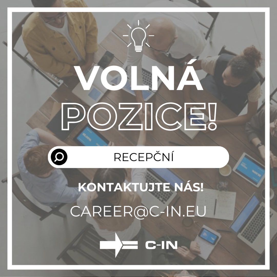 Hledáme nového kolegu, či kolegyni do našeho C-IN týmu! 🌟 Přečtěte si více o volné pracovní nabídce a pozici Recepční tady 👉 bit.ly/4453FSJ Máte zájem? Kontaktujte nás na career@c-in.eu 💫 Těšíme se na naší spolupráci! C-IN Team #cinteam #eventprofs #newjob