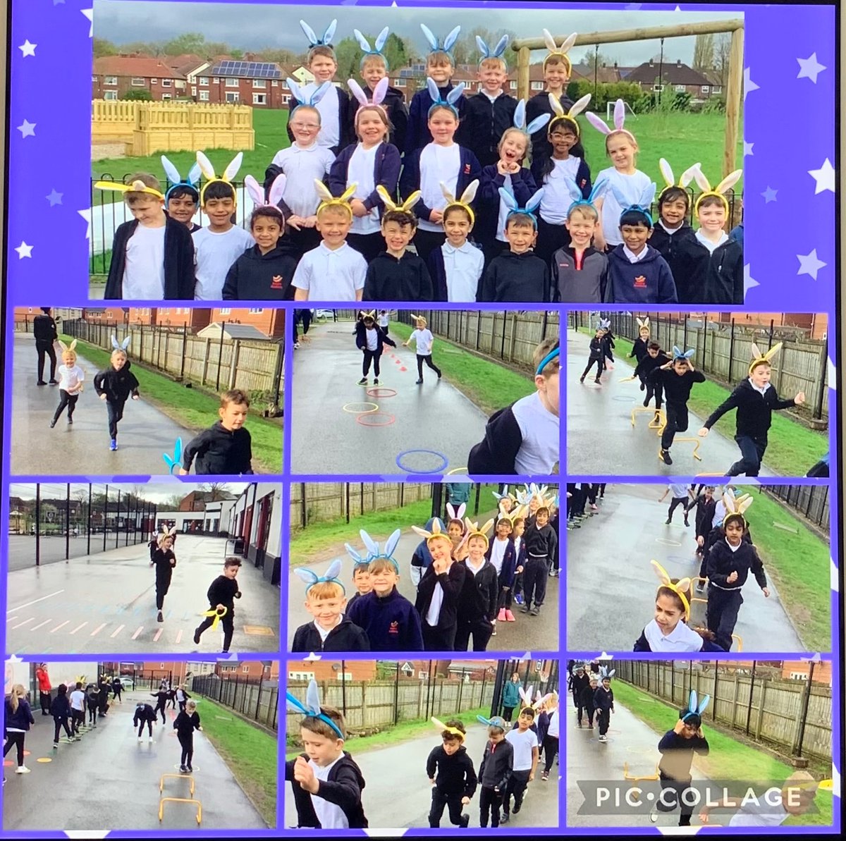 🐰 We enjoyed taking part in the #BunnyHop today @Inspire_Ashton 🐰