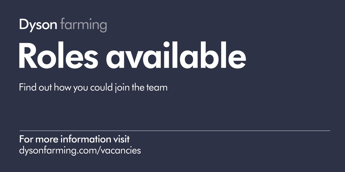 Looking for a new career? Find out how you can join the Dyson Farming team. View our current vacancies at dysonfarming.com/vacancies/ #lincolnshire #jobopportunities #careers #agriculture #farming