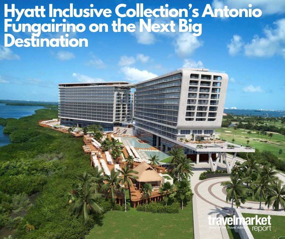 Hyatt Hotels Corporation has just appointed Antonio Fungairino as the head of Latin America & the Caribbean (LAC) for its Inclusive Collection (HIC). #HyattInclusiveCollection #TravelNews #NewLeadership #TMR 

Read More: ow.ly/BcPg50RjQW7