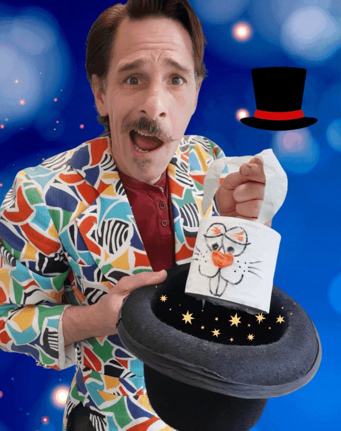 This Saturday join Chris for an afternoon of magic and mayhem! A fun packed show full of magical memories for both parents and children alike. Rope tricks, spellbinding illusions, a banana balloon zapper and much much more! 🎟 ow.ly/v9ZK50RjNIa #Colchester #Kids #Family