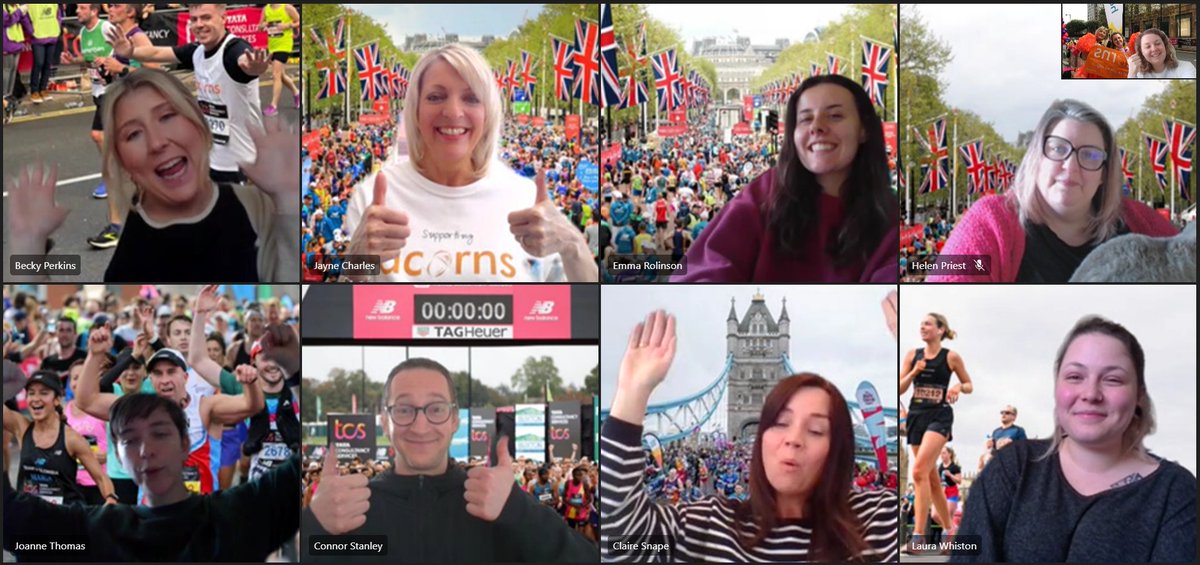 katevousden's tweet image. A huge GOOD LUCK luck to everyone running this weekend's @LondonMarathon from all of us at @AcornsHospice! 

Special shoutout to those running for Acorns, and fundraising to help us provide our lifeline support services for local children and families🧡

#WeRunTogether