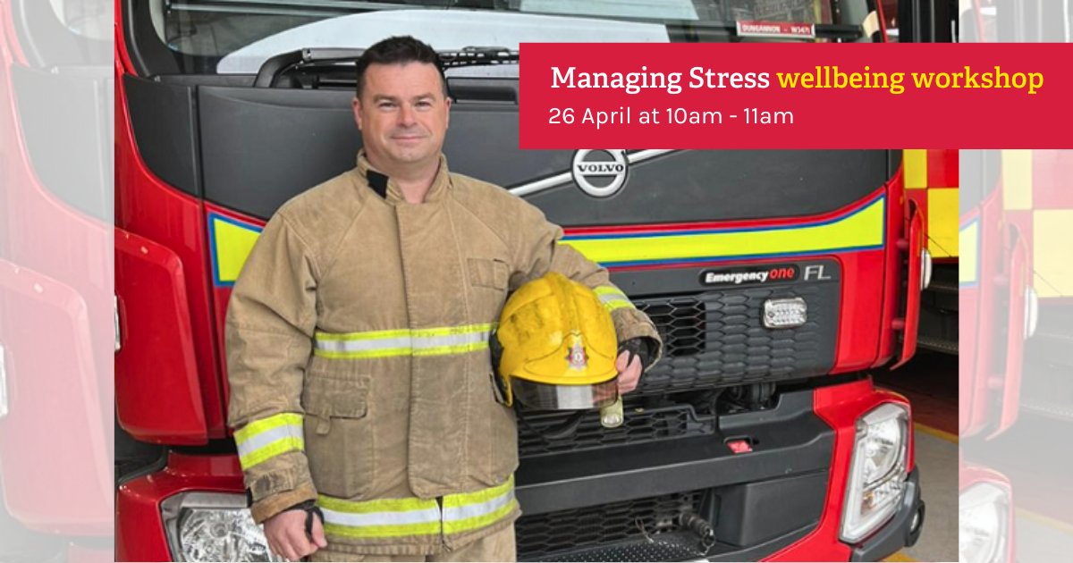 We're hosting a Managing Stress online workshop on 26 April at 10am, where you can learn about: ➡️ Identifying causes & symptoms ➡️ How stress might impact day-to-day ➡️ Coping strategies to try at home & work Register today: ow.ly/WHyx50RgS1K #StressAwarenessMonth