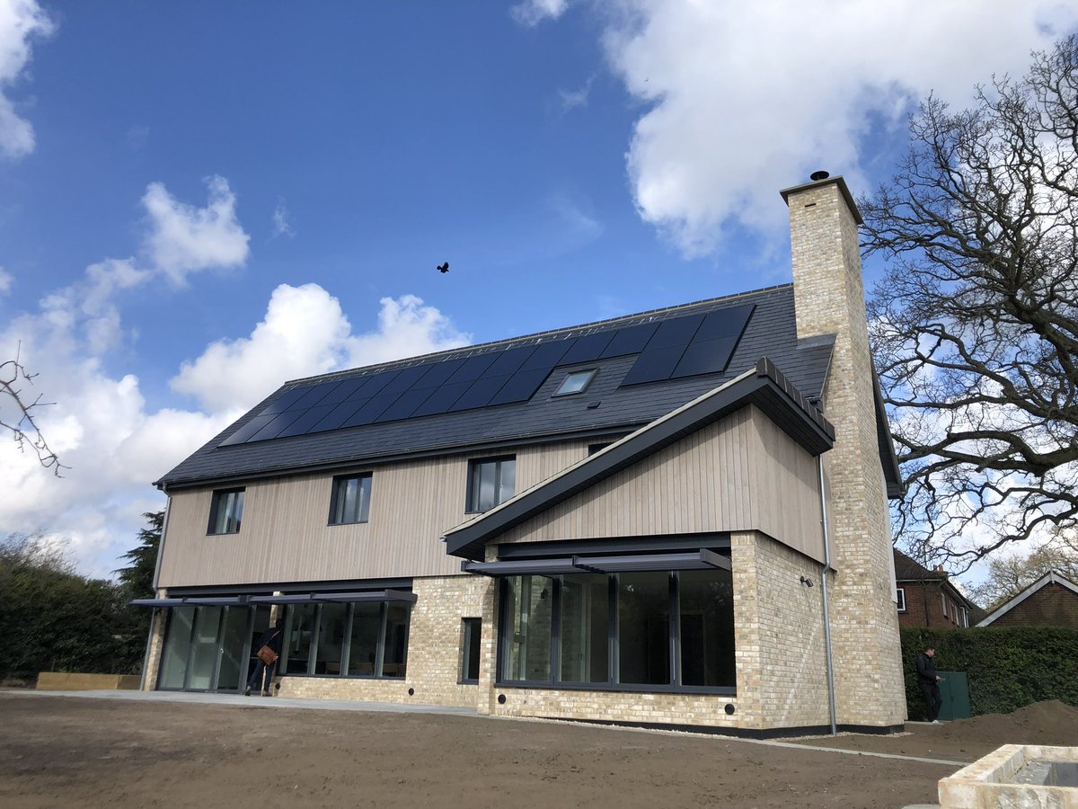 AMAqs's tweet image. Completion took place on this lovely new family home in North Norfolk. Working alongside @DraperLtd to achieve the clients dream home.